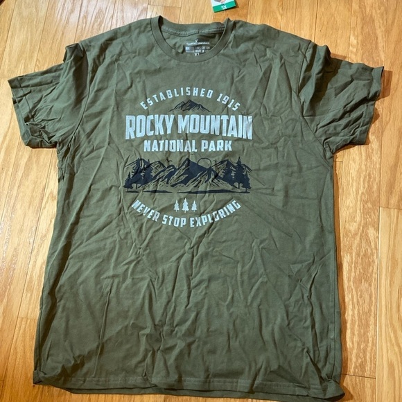 Rocky Mountain national park T-shirt nwt - Picture 1 of 5